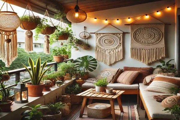 balconydecorationmacramé