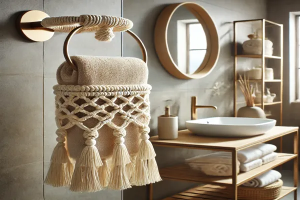 macramé_towel_holder